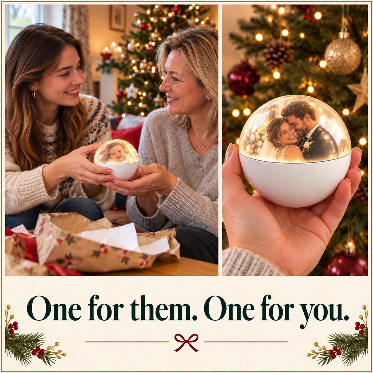 4Ever Orb - Video Memory Ornament